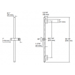 📦現貨發售📦 Kohler K-26310T-BN STATEMENT 掛牆式連托架 (羅曼銀)